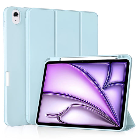 Husa de protectie tableta Techsuit Flex Trifold (with Pencil Holder) compatibil cu iPad Air 11 (2024) / Air 11 (2025) / Air 11 (2026), Albastru Cer