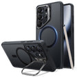 Husa de protectie ESR Classic Hybrid HaloLock Kickstand compatibil cu Samsung Galaxy S26 Ultra, Negru Mat
