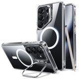Husa de protectie ESR Classic Hybrid HaloLock Kickstand compatibil cu Samsung Galaxy S26 Ultra, Transparent