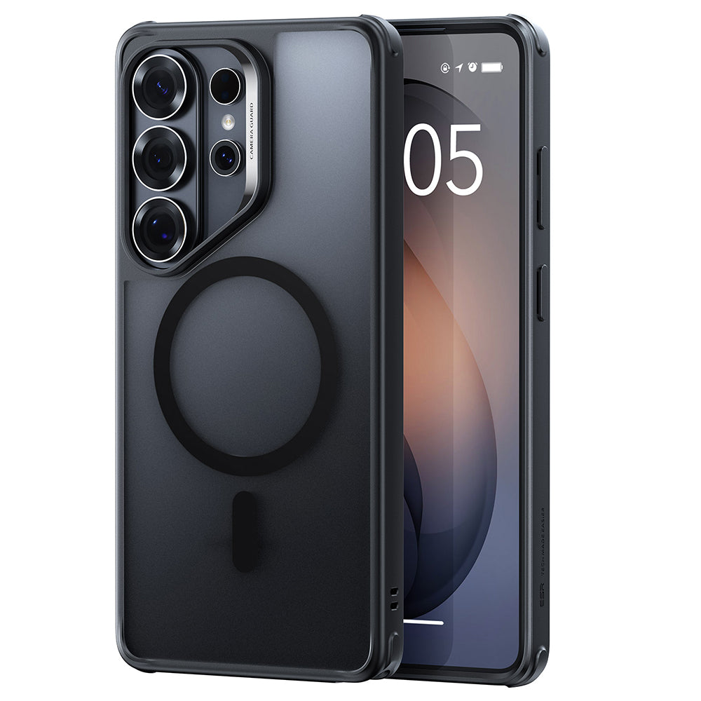 Husa de protectie ESR Classic Hybrid HaloLock compatibil cu Samsung Galaxy S26 Ultra, Negru Mat