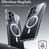 Husa de protectie ESR Classic Hybrid HaloLock compatibil cu Samsung Galaxy S26 Ultra, Transparent