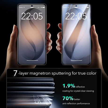 Folie de protectie ESR Armorite (set de 2) compatibil cu Samsung Galaxy S26 Ultra, Transparent