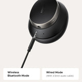 Casti Ugreen Wireless Studio Pro HP206 (55687), Bluetooth 6.0, with Microphone, Hi-Res, ANC, Custom EQ, LDAC, Negru