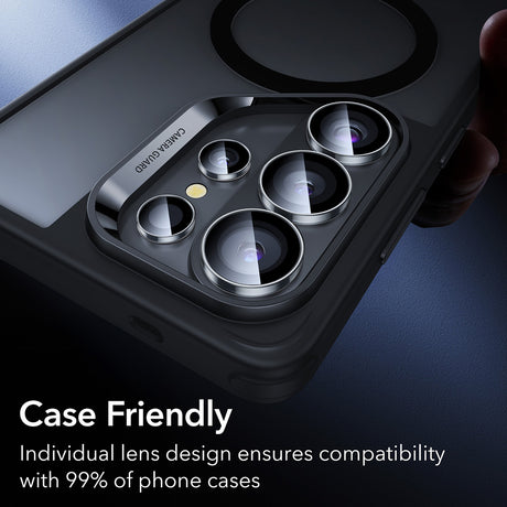 Folie de protectie ESR Armorite Camera Lens Protectors compatibil cu Samsung Galaxy S26 Ultra, Transparent