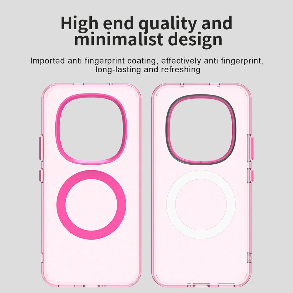 Husa de protectie Techsuit CandyCase MagSafe compatibil cu Xiaomi Redmi Note 15 Pro+ 5G / Poco M8 Pro 5G, Roz