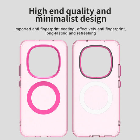Husa de protectie Techsuit CandyCase MagSafe compatibil cu Xiaomi Redmi Note 15 Pro+ 5G / Poco M8 Pro 5G, Roz