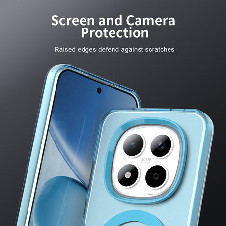 Husa de protectie Techsuit CandyCase MagSafe compatibil cu Xiaomi Redmi Note 15 Pro 5G, Albastru