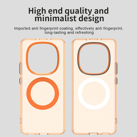 Husa de protectie Techsuit CandyCase MagSafe compatibil cu Xiaomi Redmi Note 15 5G / Note 15 4G / Poco M8 5G, Portocaliu