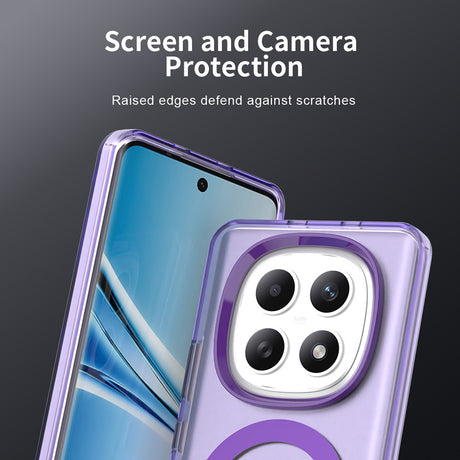 Husa de protectie Techsuit CandyCase MagSafe compatibil cu Xiaomi Redmi Note 15 5G / Note 15 4G / Poco M8 5G, Mov