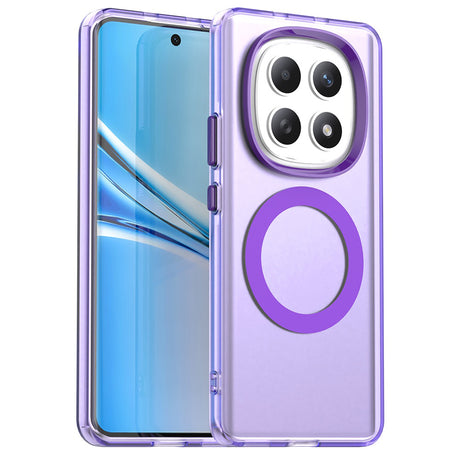 Husa de protectie Techsuit CandyCase MagSafe compatibil cu Xiaomi Redmi Note 15 5G / Note 15 4G / Poco M8 5G, Mov