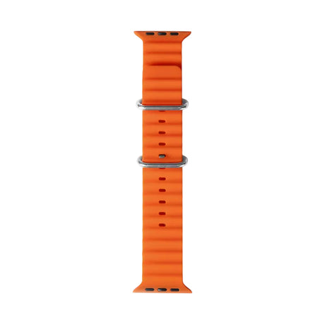 Curea smartwatch Techsuit Watchband (W038) compatibil cu Apple Watch 1/2/3/4/5/6/7/8/9/10/11/SE/SE 2/SE 3/Ultra/2/3 (42/44/45/46/49mm), Portocaliu
