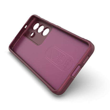 Husa de protectie Techsuit Magic Shield compatibil cu Samsung Galaxy S26 Plus, Bordo