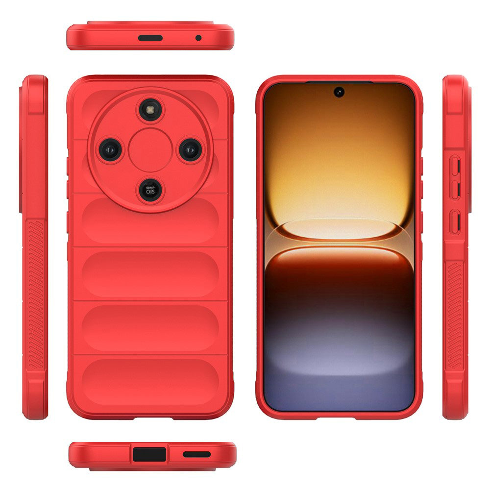 Husa de protectie Techsuit Magic Shield compatibil cu Honor Magic8 Lite, Rosu