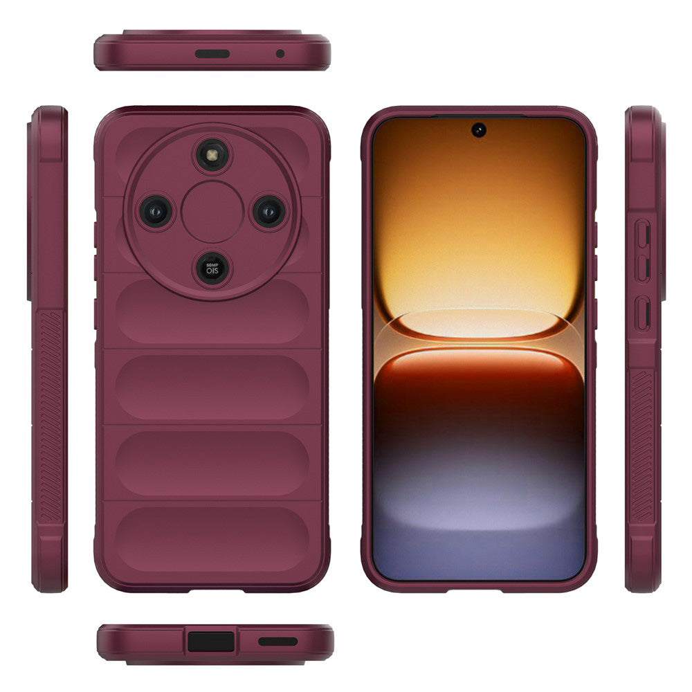 Husa de protectie Techsuit Magic Shield compatibil cu Honor Magic8 Lite, Bordo