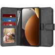 Husa de protectie Techsuit Diary Book compatibil cu Xiaomi Redmi Note 15 Pro+ 5G / Poco M8 Pro 5G, Negru
