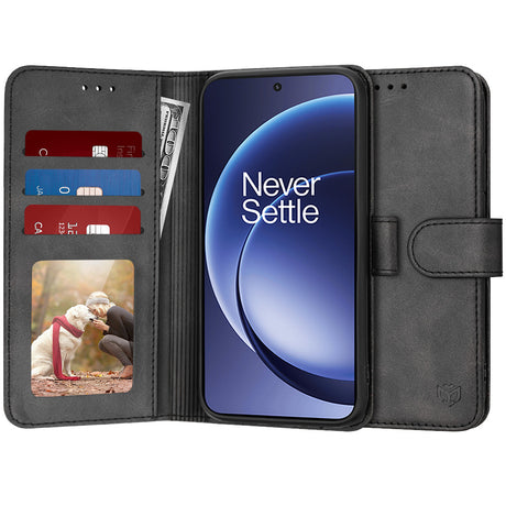 Husa de protectie Techsuit Diary Book compatibil cu OnePlus 15R, Negru