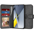 Husa de protectie Techsuit Diary Book compatibil cu Xiaomi Poco F8 Pro, Negru