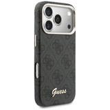 Husa de protectie Guess 4G Script MagSafe (GUHMP17X5P4FWMSK) compatibil cu iPhone 17 Pro Max, Negru