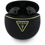 Casti In-ear, BT, TWS - Guess Script Print (GUTWSA15HETK) - Black