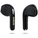 Casti In-ear, BT, TWS - Guess Script Print (GUTWSA15HETK) - Black