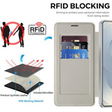 Husa de protectie Techsuit SmartMag Book compatibil cu Samsung Galaxy S26 Ultra, Gri