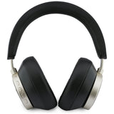 Casti Guess Wireless 4G Triangle Logo (GUBHC15P4MRCTK), Bluetooth, ENC Technology, Over-ear, Eco Leather, Negru