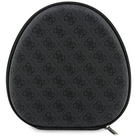 Casti Guess Wireless 4G Triangle Logo (GUBHC15P4MRCTK), Bluetooth, ENC Technology, Over-ear, Eco Leather, Negru