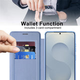 Husa de protectie Techsuit SmartMag Book compatibil cu Samsung Galaxy S26 Ultra, Albastru Deschis