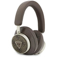 Casti Guess Wireless 4G Triangle Logo (GUBHC15P4MRCTW), Bluetooth, ENC Technology, Over-ear, Eco Leather, Maro
