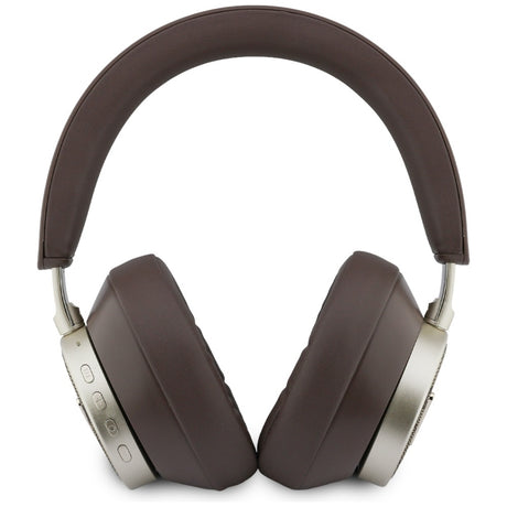 Casti Guess Wireless 4G Triangle Logo (GUBHC15P4MRCTW), Bluetooth, ENC Technology, Over-ear, Eco Leather, Maro