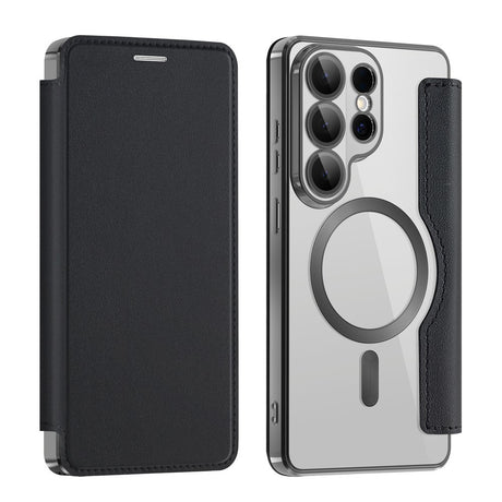 Husa de protectie Techsuit SmartMag Book compatibil cu Samsung Galaxy S26 Ultra, Negru
