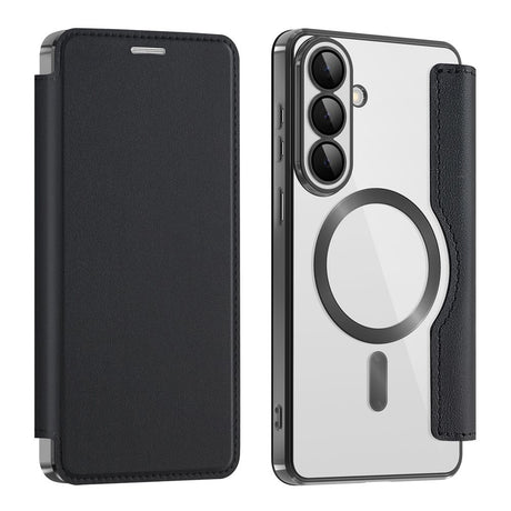 Husa de protectie Techsuit SmartMag Book compatibil cu Samsung Galaxy S26 Plus, Negru