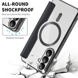 Husa de protectie Techsuit SmartMag Book compatibil cu Samsung Galaxy S26, Negru