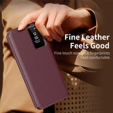 Husa de protectie Techsuit SmartView Series compatibil cu Samsung Galaxy S26 Ultra, Rosu
