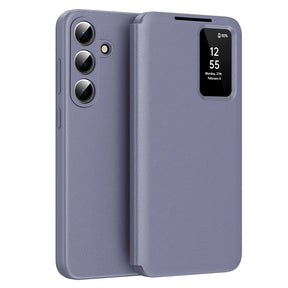 Husa de protectie Techsuit SmartView Series compatibil cu Samsung Galaxy S26 Plus, Mov