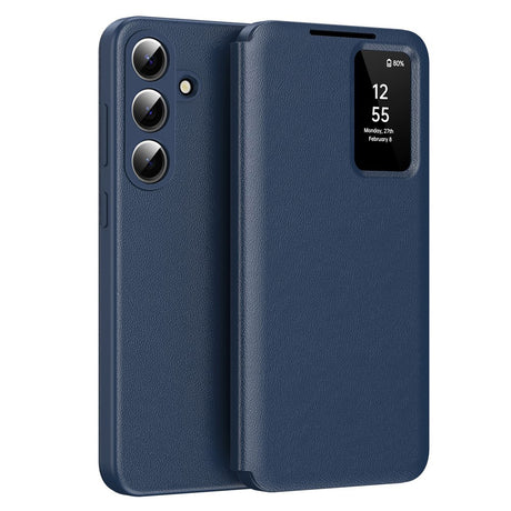 Husa de protectie Techsuit SmartView Series compatibil cu Samsung Galaxy S26 Plus, Albastru