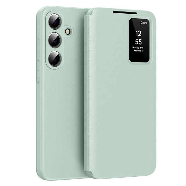 Husa de protectie Techsuit SmartView Series compatibil cu Samsung Galaxy S26 Plus, Verde