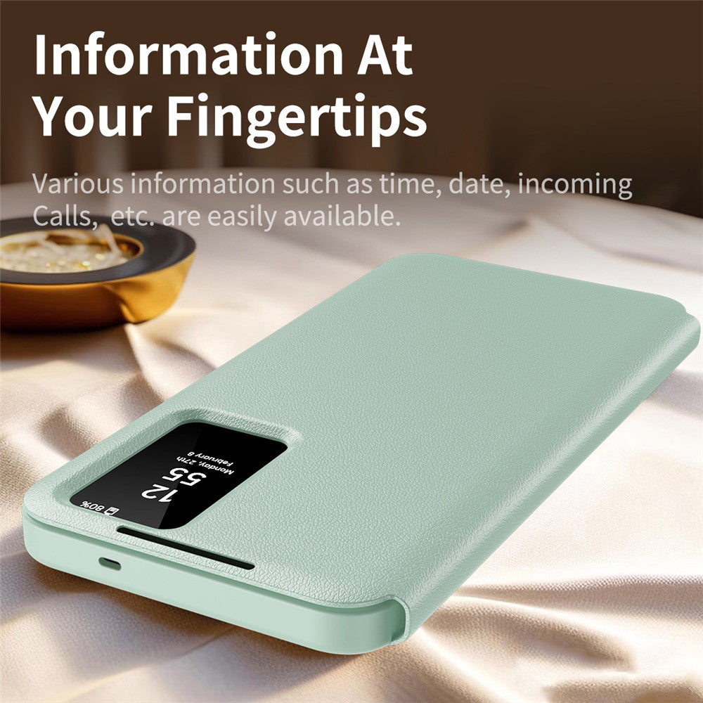 Husa de protectie Techsuit SmartView Series compatibil cu Samsung Galaxy S26 Plus, Verde