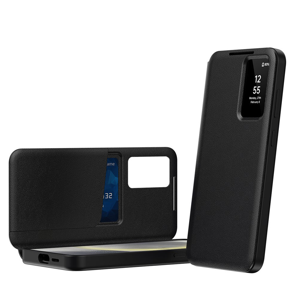 Husa de protectie Techsuit SmartView Series compatibil cu Samsung Galaxy S26 Plus, Negru
