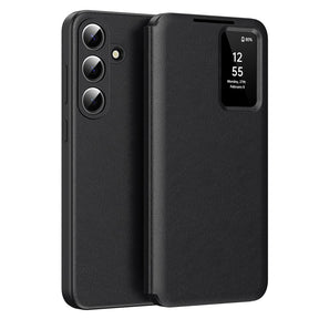 Husa de protectie Techsuit SmartView Series compatibil cu Samsung Galaxy S26 Plus, Negru