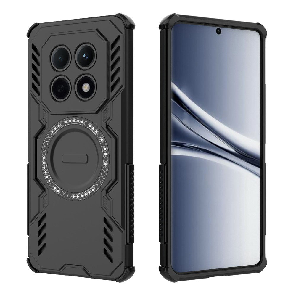 Husa de protectie Techsuit ArmorMag compatibil cu Xiaomi Redmi Note 15 5G / Poco M8 5G, Negru