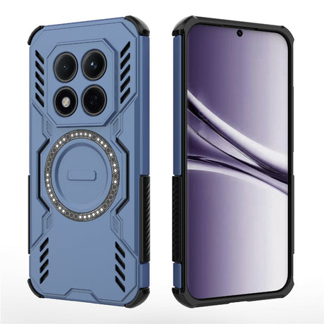 Husa de protectie Techsuit ArmorMag compatibil cu Xiaomi Redmi Note 15 Pro+ 5G / Poco M8 Pro 5G, Albastru