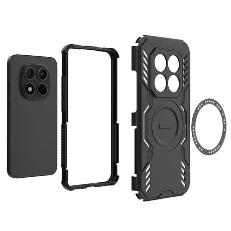 Husa de protectie Techsuit ArmorMag compatibil cu Xiaomi Redmi Note 15 Pro+ 5G / Poco M8 Pro 5G, Negru