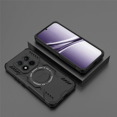 Husa de protectie Techsuit ArmorMag compatibil cu Xiaomi Redmi Note 15 Pro+ 5G / Poco M8 Pro 5G, Negru