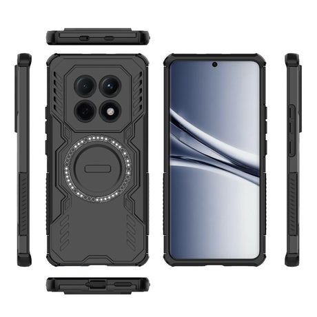 Husa de protectie Techsuit ArmorMag compatibil cu Xiaomi Redmi Note 15 4G, Negru