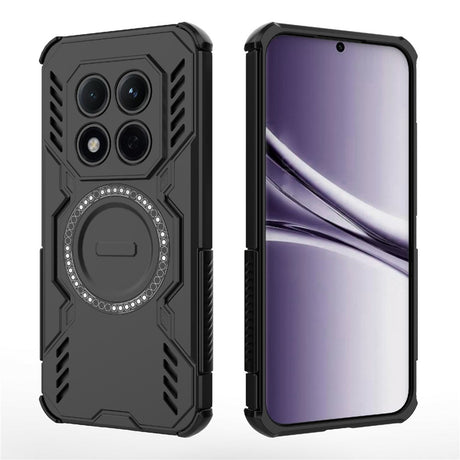 Husa de protectie Techsuit ArmorMag compatibil cu Xiaomi Redmi Note 15 Pro 4G, Negru