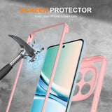 Folie de protectie Techsuit ColorVerse 360 Series + compatibil cu Xiaomi Redmi Note 15 4G, Roz