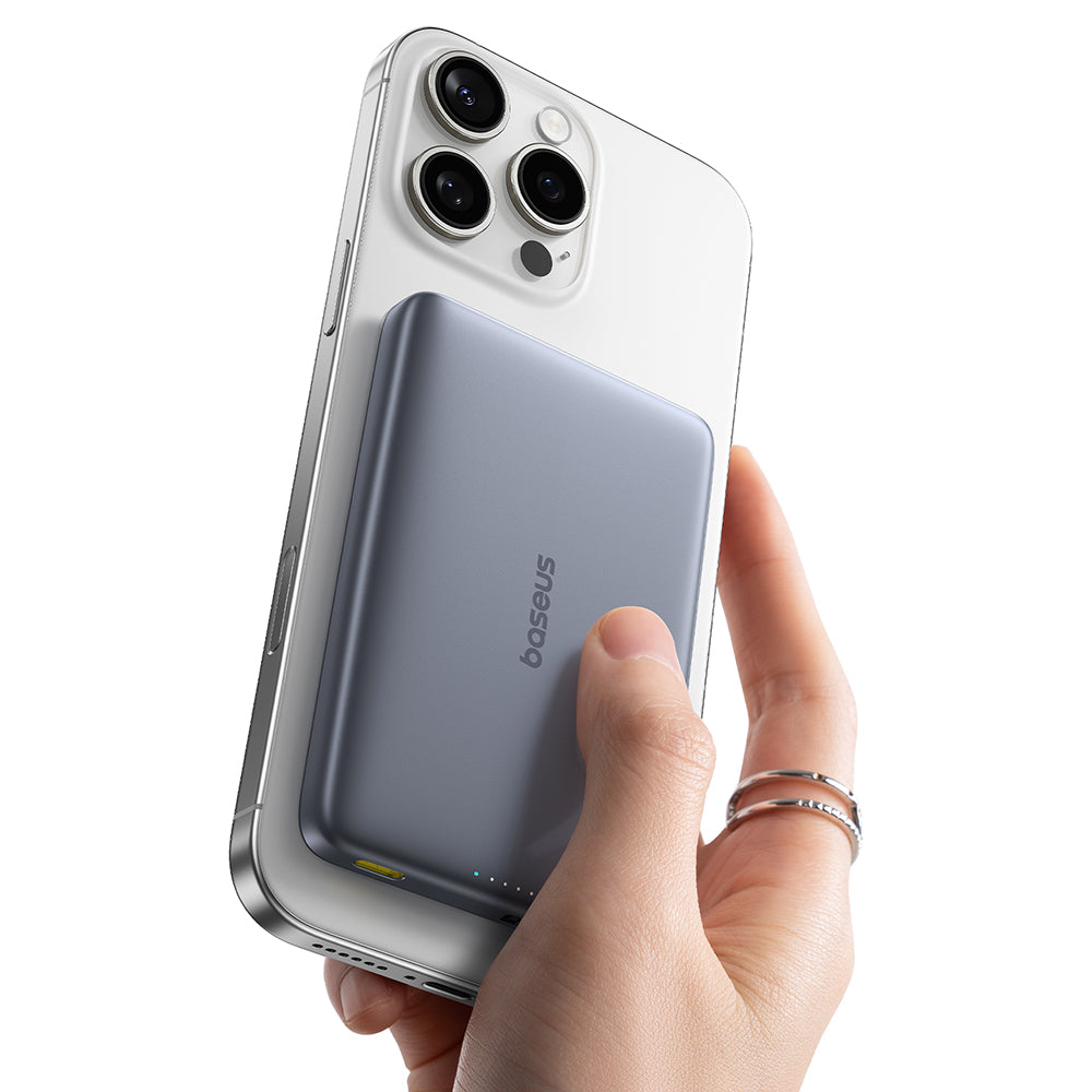 Baterie externa Baseus PicoGo AM41 (E0027200), 10000mAh, USB-C, 27W, Albastru