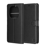 Husa de protectie Techsuit Leather Folio compatibil cu Xiaomi Redmi Note 15 5G / Note 15 4G / Poco M8 5G, Negru