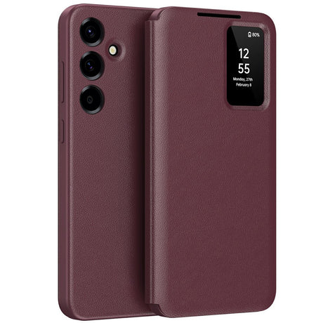 Husa de protectie Techsuit SmartView Series compatibil cu Samsung Galaxy A37 5G, Rosu